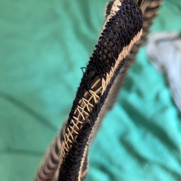 Mudd Navy and White Stripped Sweater Large - Picture 5 of 5